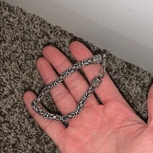 Silver bracelet